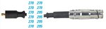 7MM IGNITION LEADS TO SUIT MERCEDES BENZ M112.970 M112.972 M112.976 M272.960 3.5L 3.7L V6