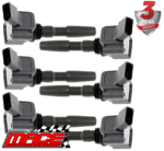 SET OF 6 MACE STANDARD REPLACEMENT IGNITION COILS TO SUIT AUDI A4 B8 CMUA SUPERCHARGED 3.0L V6