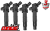 4 X STANDARD REPLACEMENT IGNITION COILS TO SUIT KIA SORENTO XM G4KE G4KJ 2.4L I4 FROM 04/11 AWD ONLY