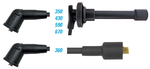 7MM IGNITION LEADS TO SUIT HONDA PRELUDE BB H23A1 F22Z6 2.2L 2.3L I4
