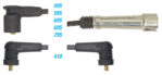 7MM IGNITION LEADS TO SUIT VOLKSWAGEN AAF AET 2.5L I5