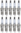 SET OF 10 AUTOLITE IRIDIUM SPARK PLUGS TO SUIT BMW M SERIES M5 S85B50 5.0L V10