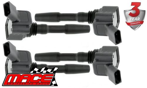 4 X MACE STD REPLACEMENT IGNITION COIL FOR AUDI A4 B8 B9 CJEB CNCD CVKB CYRB DEMA DLVB 1.8L 2.0L I4