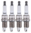 SET OF 4 AUTOLITE SPARK PLUGS TO SUIT SAAB 900 B202L B202S B204L TURBO 2.0L I4