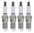 SET OF 4 AUTOLITE SPARK PLUGS TO SUIT SAAB 900 B202L B202S B204L TURBO 2.0L I4