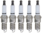 SET OF 5 AUTOLITE SPARK PLUGS TO SUIT VOLVO 850 B5234T B5234T5 B5234T4 TURBO 2.3L I5