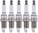 SET OF 5 AUTOLITE SPARK PLUGS TO SUIT VOLVO S70 P80 B5234T3 B5254T B5244T TURBO 2.3L 2.4L I5