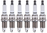 SET OF 6 AUTOLITE SPARK PLUGS TO SUIT JEEP CHEROKEE XJ ERH 4.0L I6 SUITS 131KW