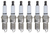 SET OF 6 AUTOLITE SPARK PLUGS TO SUIT JEEP WRANGLER TJ ERH 4.0L I6