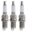SET OF 3 AUTOLITE SPARK PLUGS TO SUIT HONDA INSIGHT ZE ECA1 1.0L I3