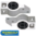 TRANSGOLD FRONT CONTROL ARM LOWER INNER REAR BUSH KIT TO SUIT AUDI TT 8J BUB 3.2L V6