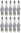 SET OF 10 AUTOLITE SPARK PLUGS TO SUIT DODGE RAM 1500 OHV EFI 8.3L V10