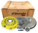 4TERRAIN ULTIMATE CLUTCH KIT WITH SOLID FLYWHEEL TO SUIT NISSAN NAVARA D40 YD25DDTI 2.5L I4