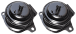PAIR OF FRONT ENGINE MOUNTS TO SUIT NISSAN NAVARA D22 VG33E 3.3L V6