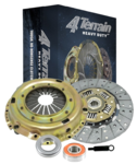 4TERRAIN HEAVY DUTY CLUTCH KIT TO SUIT TOYOTA LANDCRUISER HJ60R 2H DIESEL 4.0L I6 TILL 12/1988
