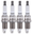 SET OF 4 AUTOLITE SPARK PLUGS TO SUIT SKODA CGGB CBZB CAVE CAXA BTS TURBO 1.2L 1.4L 1.6L I4
