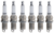 SET OF 4 AUTOLITE SPARK PLUGS TO SUIT SKODA CGGB CBZB CAVE CAXA BTS TURBO 1.2L 1.4L 1.6L I4