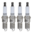 SET OF 4 AUTOLITE SPARK PLUGS TO SUIT SKODA ROOMSTER 5J BTS 1.6L I4