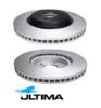 ULTIMA FRONT VENTED DISC BRAKE ROTOR SET TO SUIT HONDA CR-V RW R20Z L15BG TURBO 1.5L 2.0L I4