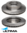 ULTIMA FRONT DISC BRAKE ROTORS FOR TOYOTA HILUX KUN25R KUN26R 1KD-FTV 2KDFTV TURBO DIESEL 2.5 3.0 I4