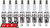 SET OF 8 MACE COPPER CORE SPARK PLUGS TO SUIT VOLKSWAGEN PASSAT B5 BDN 4.0L W8