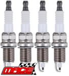 SET OF 4 MACE COPPER CORE SPARK PLUGS TO SUIT MITSUBISHI 4B11 4G93T TURBO 1.8L 2.0L I4