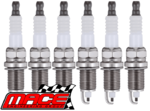 SET OF 6 MACE COPPER CORE SPARK PLUGS TO SUIT VOLKSWAGEN PASSAT B5 ACK APR AMX BBG 2.8L V6