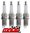 SET OF 4 MACE SPARK PLUGS TO SUIT MAZDA MX-5 NA B6ZE 1.6L I4