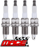 SET OF 4 MACE COPPER CORE SPARK PLUGS TO SUIT MAZDA B6 ZM F8 BP-ZE BPT FP FP-DE TURBO 1.6L 1.8L I4