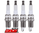 SET OF 4 MACE COPPER CORE SPARK PLUGS TO SUIT TOYOTA CAMRY SV21R SV22R 3S-FE 3S-FC 2.0L I4