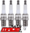 SET OF 4 MACE COPPER CORE SPARK PLUGS FOR VOLKSWAGEN AQY APK AZJ AXX BWA CDLC CDLG CCZB CAWA 2.0L I4