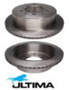 ULTIMA REAR DISC BRAKE ROTOR SET TO SUIT TOYOTA LANDCRUISER UZJ200R 2UZ-FE 4.7L V8