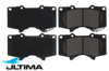 Go to product ULTIMA FRONT BRAKE PAD SET TO SUIT MITSUBISHI PAJERO NS NT NW 6G72 6G75 3.0L 3.8L V6