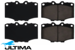 ULTIMA FRONT SEMI-METALLIC BRAKE PADS FOR TOYOTA LANDCRUISER HJ47R HJ60R HJ75R HJ61R 2H 12H-T 4.0 I6