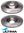 ULTIMA FRONT VENTED DISC BRAKE ROTOR SET TO SUIT KIA SOUL AM G4FC 1.6L I4 EXCEPT JG CHASSIS
