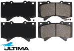 ULTIMA FRONT BRAKE PAD SET TO SUIT LEXUS 1VD-FTV 3UR-FE TWIN TURBO DIESEL 4.5L 5.7L V8