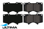 ULTIMA FRONT BRAKE PAD SET TO SUIT TOYOTA 1GR-FE 5VZ-FE SUPERCHARGED 3.4L 4.0L V6