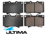 ULTIMA FRONT BRAKE PAD SET TO SUIT TOYOTA LANDCRUISER UZJ100R 2UZ-FE 4.7L V8