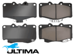 ULTIMA FRONT BRAKE PAD SET TO SUIT TOYOTA HILUX RN105R RN106R RN110R RN130R YN106R 22R 4Y 2.2 2.4 I4