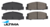 ULTIMA REAR BRAKE PAD SET TO SUIT MAZDA 323 BJMP ZM 1.6L I4