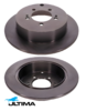 Go to product ULTIMA REAR SOLID DISC BRAKE ROTOR SET TO SUIT MITSUBISHI 4B11 4B12 4N13 4N14 1.8L 2.0L 2.3L 2.4L I4