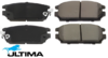 Go to product ULTIMA REAR CERAMIC BRAKE PAD SET TO SUIT MITSUBISHI 6G72 6G74 3.0L 3.5L V6b