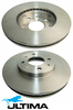 Go to product ULTIMA FRONT VENTED DISC BRAKE ROTOR SET TO SUIT NISSAN SR20DE SR20DET CD20 TURBO DIESEL 2.0L I4