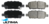 ULTIMA REAR BRAKE PAD SET TO SUIT NISSAN ALTIMA L33 QR25DE 2.5L I4