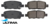 ULTIMA REAR BRAKE PAD SET TO SUIT NISSAN ALTIMA L33 QR25DE 2.5L I4