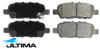 ULTIMA REAR BRAKE PAD SET FOR NISSAN X-TRAIL T32 MR20DD QR25DE 2.0L 2.5 I4 EXCEPT HNT32 HT32 CHASSIS ULTIMA REAR BRAKE PAD SET FOR NISSAN X-TRAIL T32 MR20DD QR25DE 2.0L 2.5 I4 EXCEPT HNT32 HT32 CHASSIS