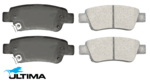 ULTIMA REAR CERAMIC BRAKE PAD SET TO SUIT HONDA CR-V RM R20A5 K24A K24Z9 2.0L 2.4L I4