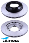 Go to product ULTIMA FRONT DISC BRAKE ROTORS TO SUIT TOYOTA LANDCRUISER FJ75R FZJ75R HJ75R 2H 3F 1FZ-FE 4.0 4.5 I6