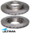 ULTIMA FRONT DISC BRAKE ROTORS TO SUIT TOYOTA LANDCRUISER FJ75R FZJ75R HJ75R 2H 3F 1FZ-FE 4.0 4.5 I6