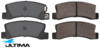 ULTIMA REAR BRAKE PAD SET TO SUIT TOYOTA CAMRY VZV21R MCV20R 2VZ-FE 1MZ-FE 2.5L 3.0L V6